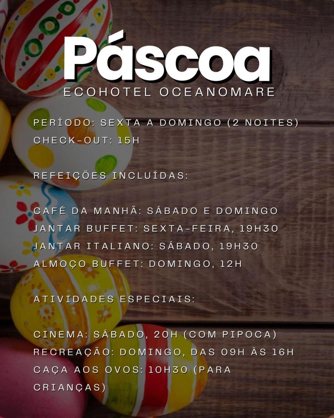 Eco Hotel Oceanomare Florianopolis Bagian luar foto